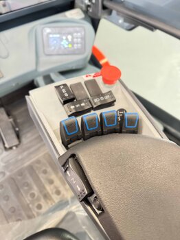 4-Rad Elektro-Stapler Neu - 10t - 6 Jahre Garantie - 4.8m Hub - Zinkenversrteller - sofort verfügba