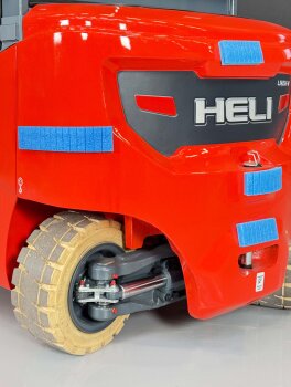 Heli Elektro 3,5t Stapler 4-Rad - 4m Hub Duplex - Garantie