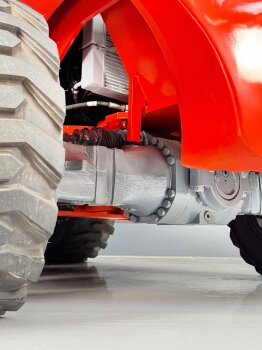 Heli Gelände 3,5t Stapler KUBOTA - 4,7m Hub Triplex - Garantie
