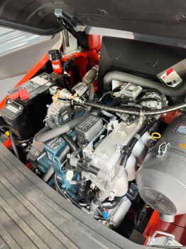 Heli Gas 2,5t Stapler KUBOTA - 4,7m Hub Triplex - Garantie