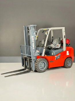 Heli Gas 3,5t Stapler KUBOTA 3,3m Hub Duplex - Garantie